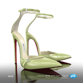 [Gos] Zaria Buckled Heels - Iguana