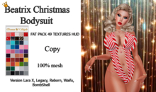 Beatrix Christmas Bodysuit