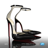 [Gos] Zaria Buckled Heels - Black