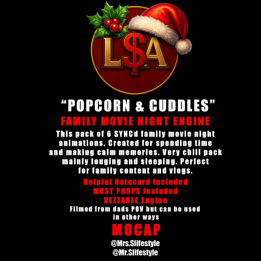 L$A - "POPCORN & CUDDLES" FAMILY ENGINE