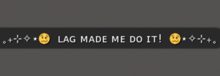 :: MG ::  Lag Made Me Do It! - Gesture (with Sound)
