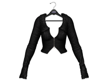 Loki - Tiffany Fur Top - Black