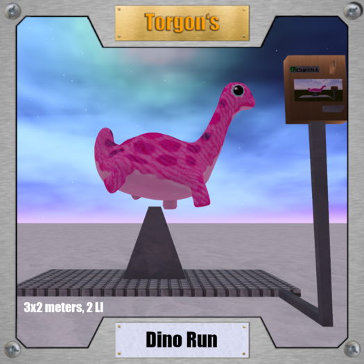 Torgon's Kiddy Ride Car Dino