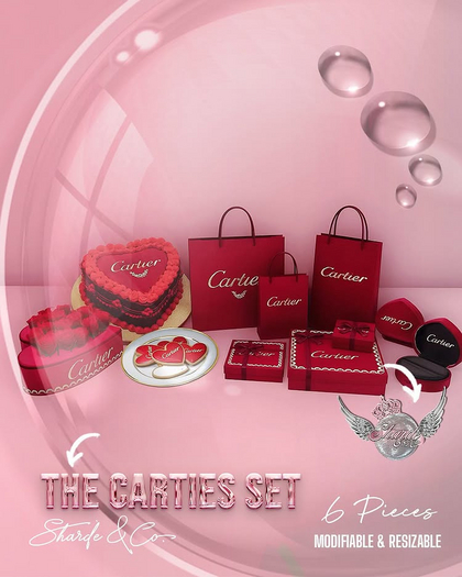 SHARDE $ Carties Set - FATPACK