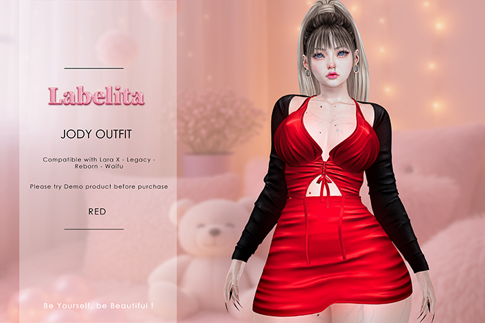 [LABELITA] Jody Outfit Red