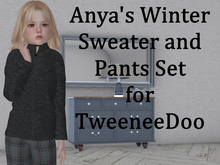 Anya's Winter Sweater and Pants Set-TweeneeDoo