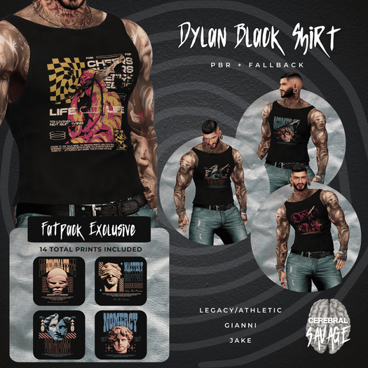 *SAVAGE* Dylan Shirt Fatpack