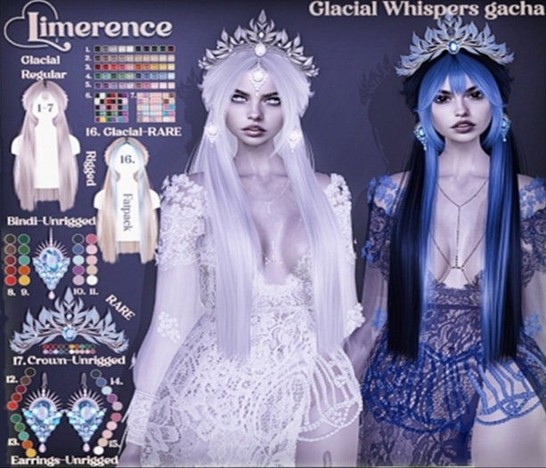 17.{Limerence} Glacial Crown RARE