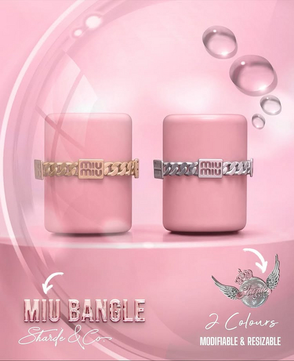 SHARDE $ MIU bangle (fatpack)