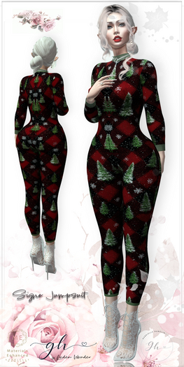♥ {GH} Signe-Jumpsuit-Winter 2025 Christmas Tree (PBR) | 10L Wonder ♥