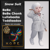H.O.P.E. Snow Suit 2025 White