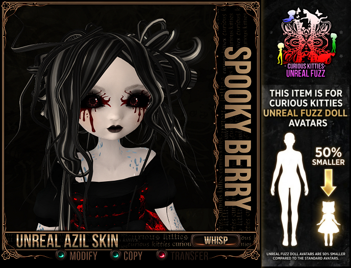 *C:K* Unreal Azil Whisp Skin - Spooky Berry