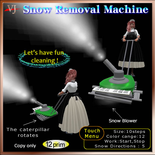 Enjoy Snow Removal Machine