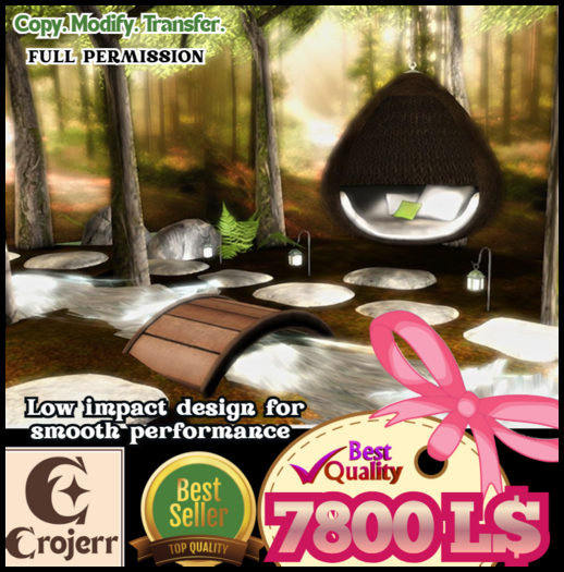 Elwin Garden Hideaway – Full Perm Mesh Set