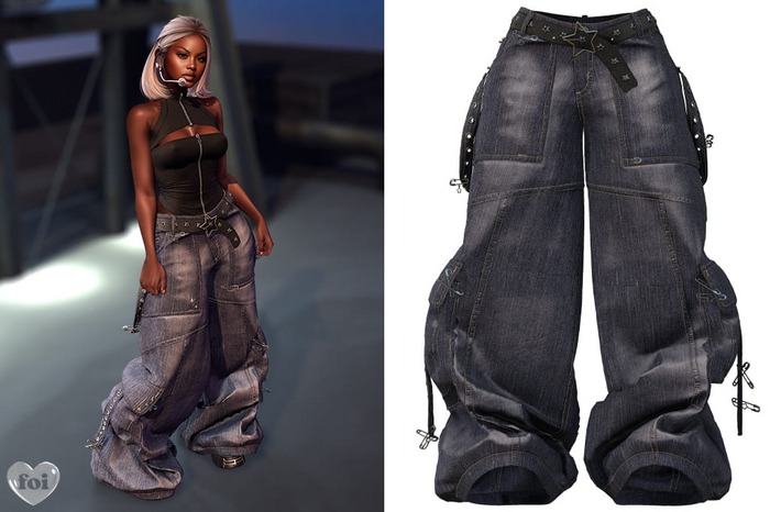 FOI - MIINAE JEANS . DIRTY WASH