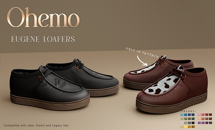 Ohemo - Eugene loafers - FATPACK (Add me)
