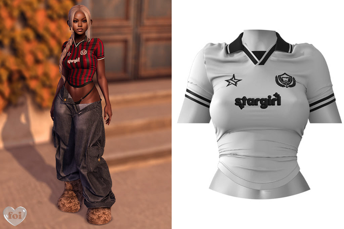 FOI - TONI JERSEY . WHITE
