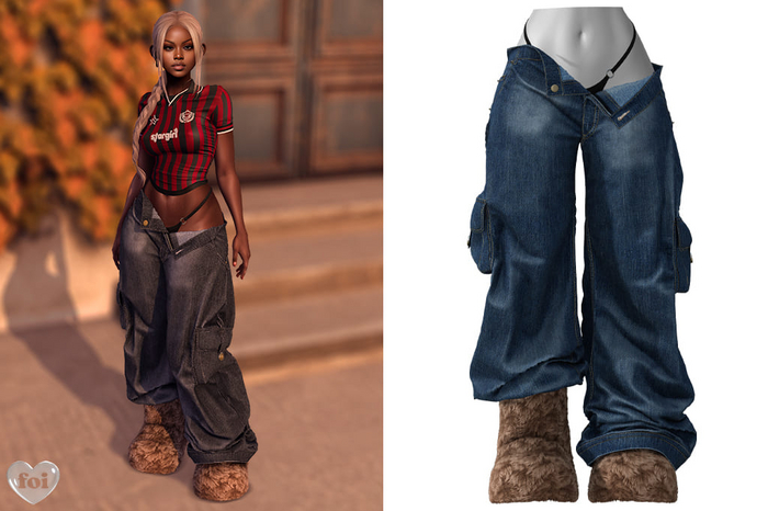 FOI - TONI JEANS . MEDIUM WASH