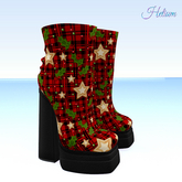 Christmas Leather Boots Reborn
