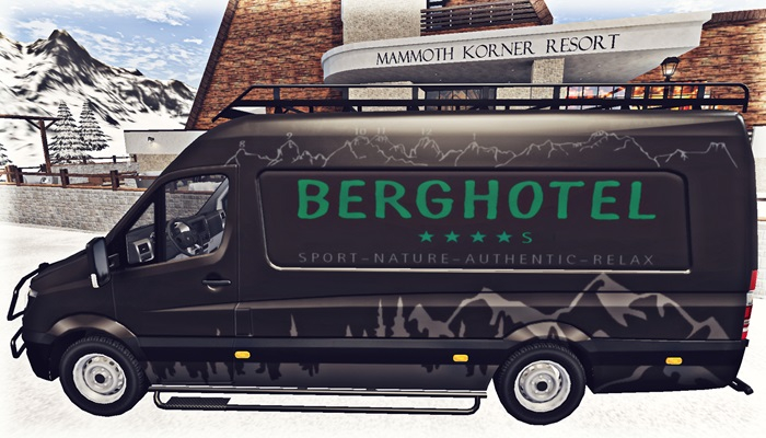 Design Texture Tradeline"Berghotel"