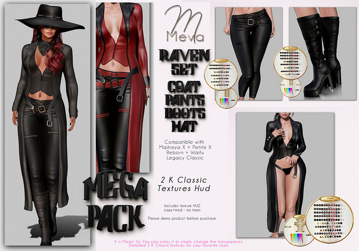 Meva Raven Set Demo Box [Wear Me]