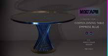 MIXTAPE Decor - cosmos dining table - empress blue 