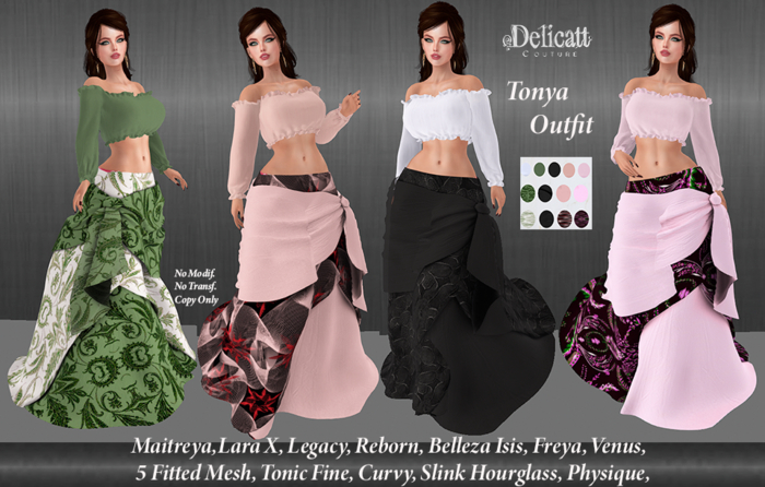 DELICATT COUTURE - TONYA OUTFIT update 25/26V25/26♥Dec.06♥2025♥