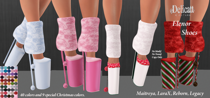 Delicatt Couture - Elanor Sandals♥Dec.08♥2025♥