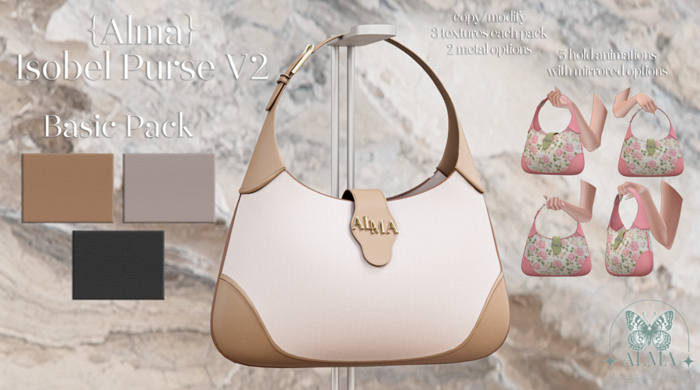 {Alma} Isobel Purse V2 (Basic Pack)