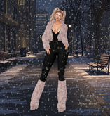 POONSH JENNA OUTFIT NUDE/BLACK ORIGINAL No. 6+9+15 - ❄️ WINTER SALE ❄️
