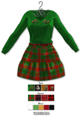 Graffitiwear Plaid Mistletoe