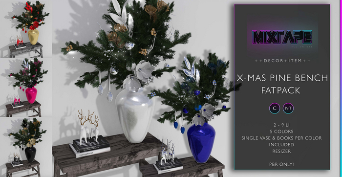 MIXTAPE Decor - christmas pine - FP 