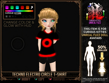 *C:K* Techno Electro Circle T-Shirt