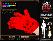 *C:K* Techno Electro Gloves