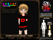 *C:K* Techno Electro Square T-Shirt