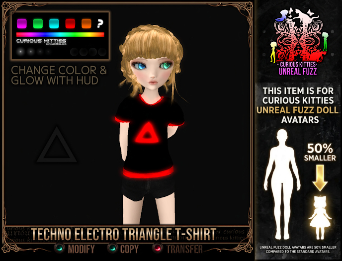 *C:K* Techno Electro Triangle T-Shirt