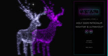MIXTAPE Decor - holy deer patronum - nightsky / uv