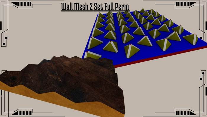 Wall Mesh 2 Set Full Perm