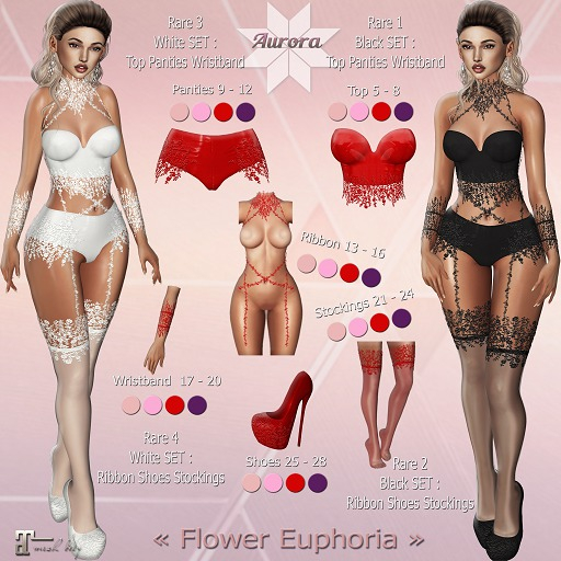 1. AURORA Flower euphoria RARE