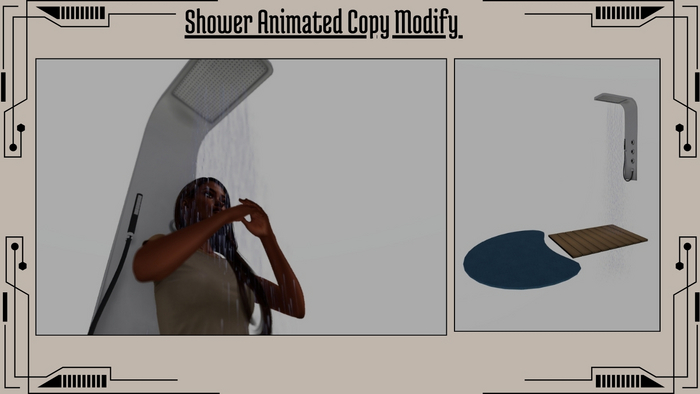Shower Animated Copy Modify