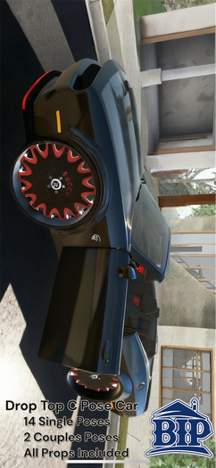 Drop Top C Pose Car Pack