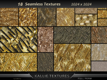 KJ Gold Metal Textures Seamless