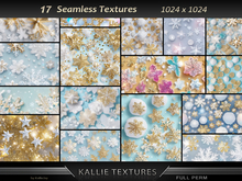 KJ Gold Snow Textures Seamless