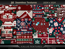 KJ Kmas Knitted Fabric Seamless