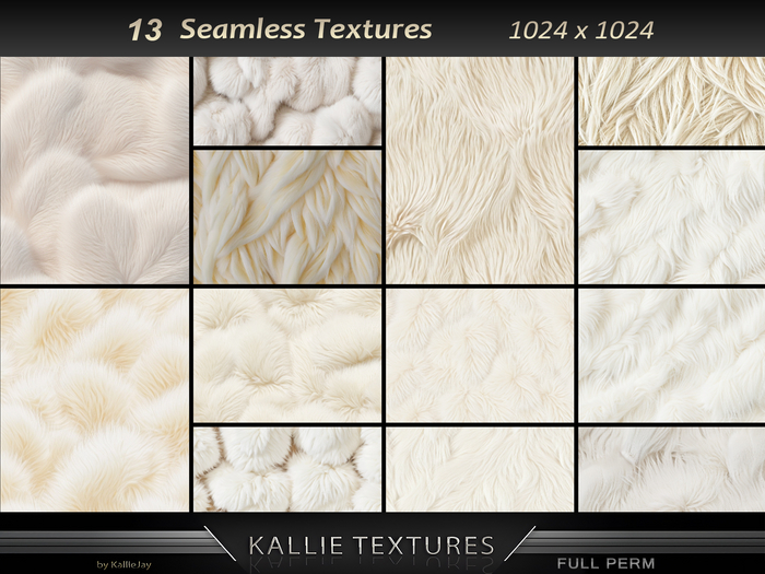 KJ Light Fur Textures Seamless