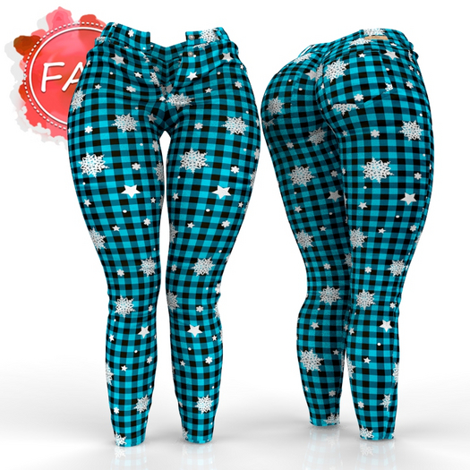 Plaid Snow JEANS LEGACY