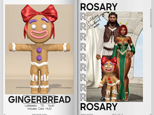 Rosary. Gingerbread . Girl