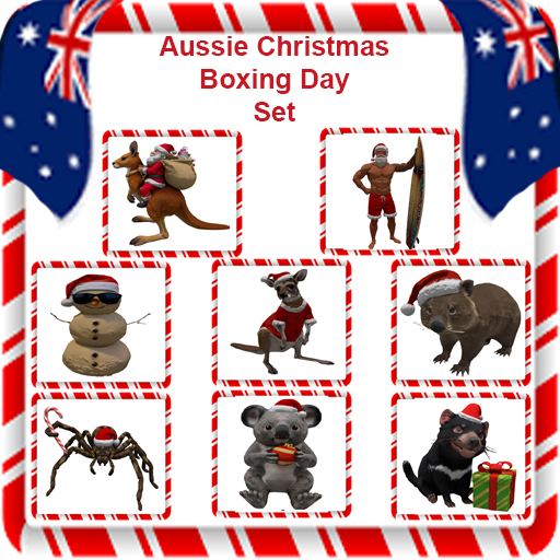 Aussie Christmas Set,Boxing Day