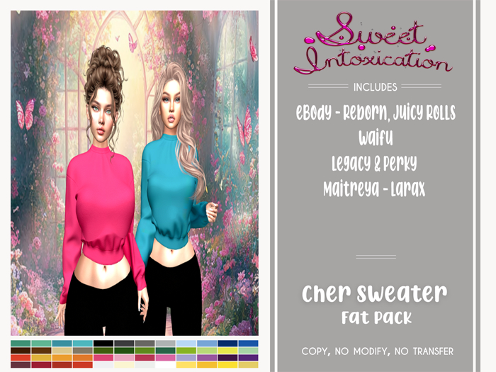 ::Sweet Intoxication - Cher Sweater - Fat Pack