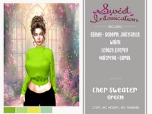 ::Sweet Intoxication - Cher Sweater - Green